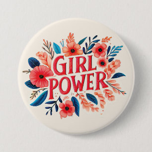 Girl Power Button
