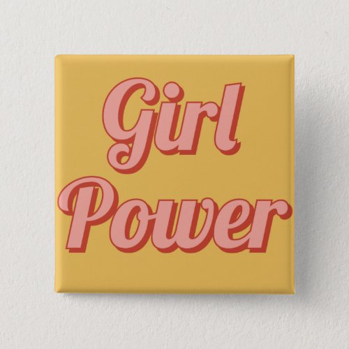 Girl power button