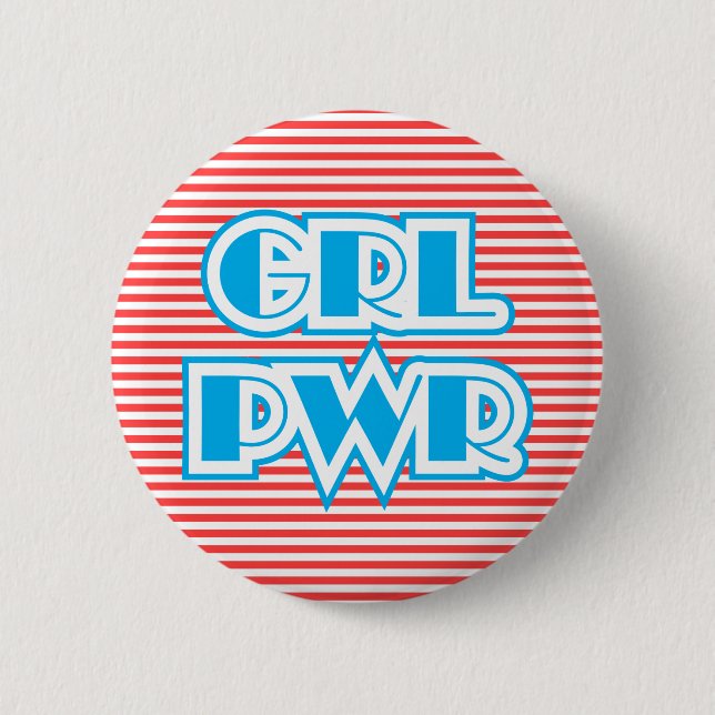 Girl Power Button (Front)