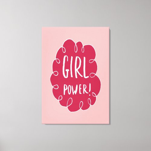 Girl Power Canvas Print