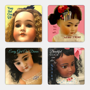 Girl Power Coaster Set