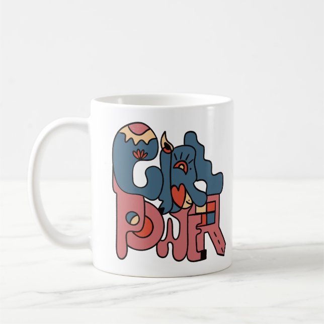 Girl Power  Coffee Mug (Left)