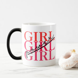 girl power color morph mug