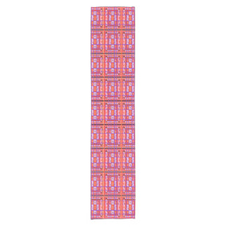 girl power curvy plaid tablerunner short table runner
