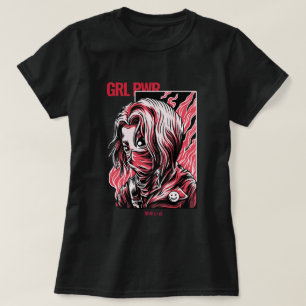 GIRL POWER cute anime girl T-Shirt