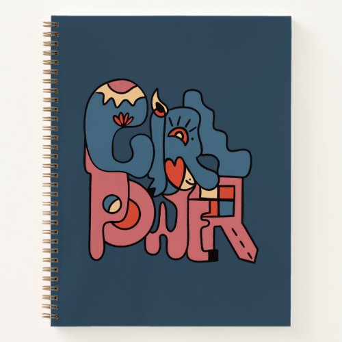 Girl Power Dark Version Notebook
