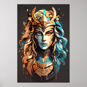 Girl Power: Female Warrior v02 Poster