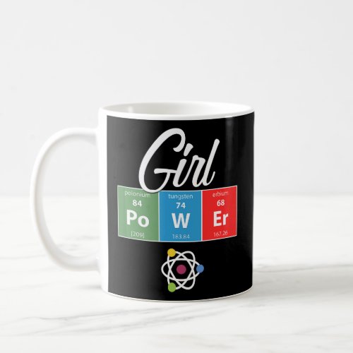Girl Power _ Feminist Science STEM  Coffee Mug