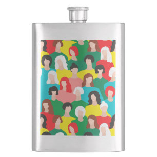 Girl power flask