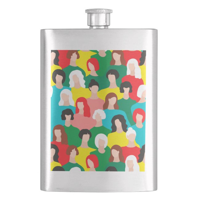 Girl power flask (Front)
