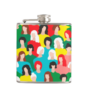Girl power flask