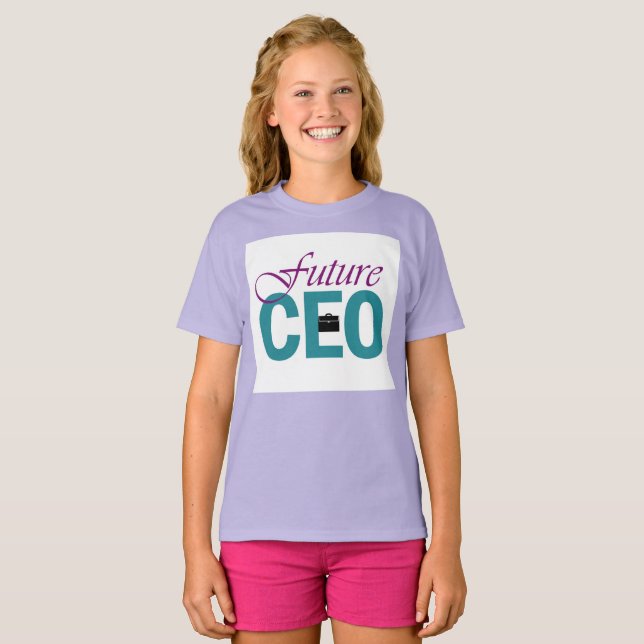 Girl Power - Future CEO T-Shirt (Front Full)