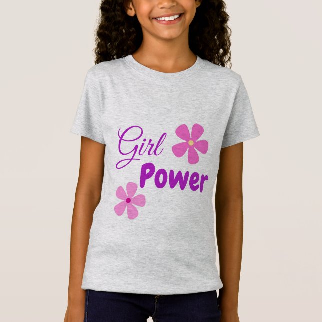 Girl Power Girls' T-Shirts (Front)