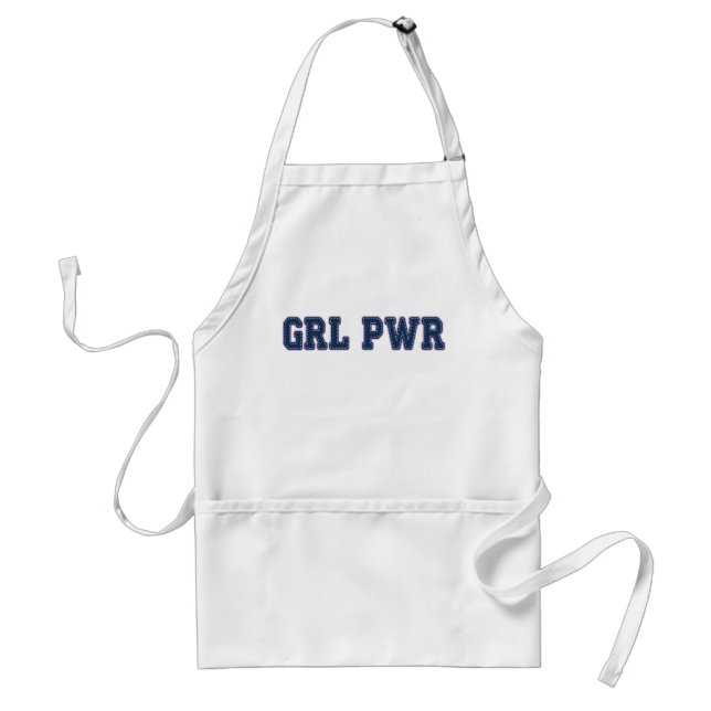 Girl Power - GRL PWR Adult Apron (Front)