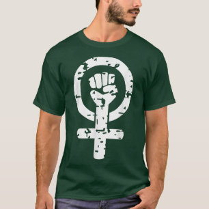 Girl Power Grl Pwr Feminist Equal Rights Empowered T-Shirt