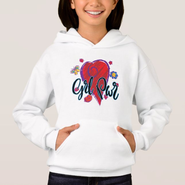 Girl Power Hoodie (Front)