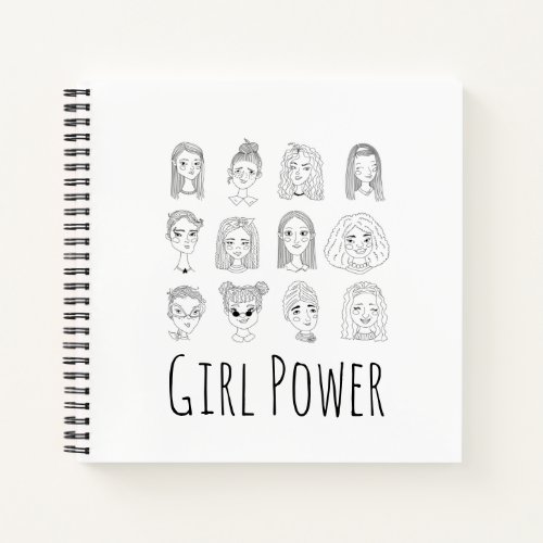 Girl Power Ink Pen Feminist Notebook