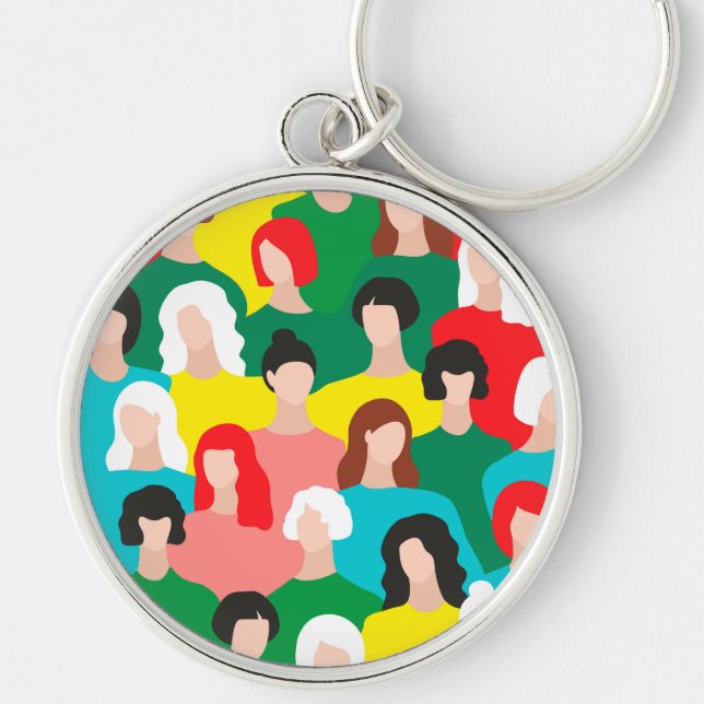 Girl power keychain (Front)