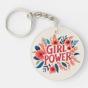 Girl Power Keychain