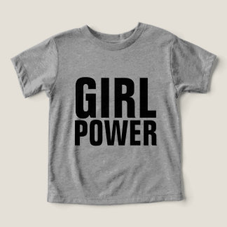 GIRL POWER Kids Girls baby jumper Toddler T-shirt