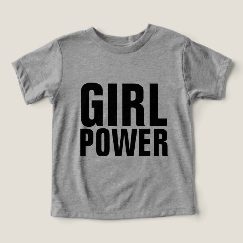 GIRL POWER Kids Girls baby jumper Toddler T-shirt