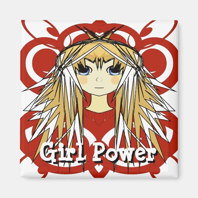 Girl Power Magnet (Front)