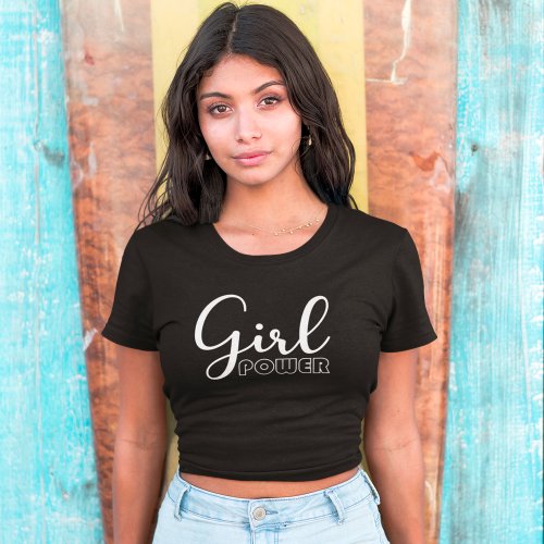 Girl Power Modern Feminist T_Shirt