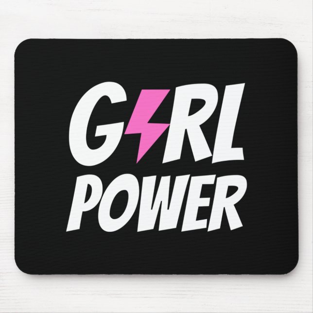 Girl Power Mouse Pad (Front)