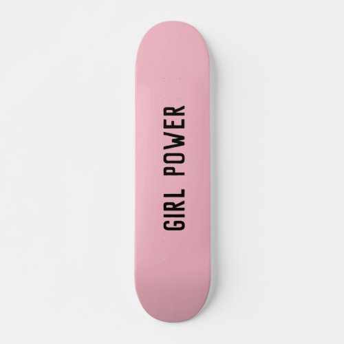 GIRL POWER PINK SKATEBOARDS