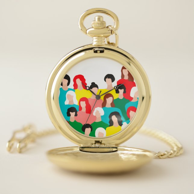 Girl power pocket watch (Inside)