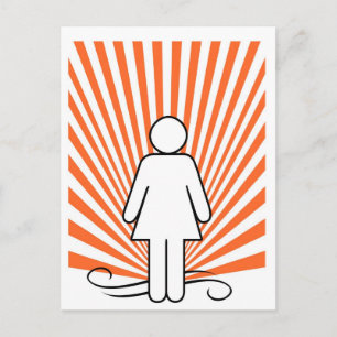 Girl Power Postcard
