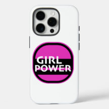 Girl Power print novelty, white font