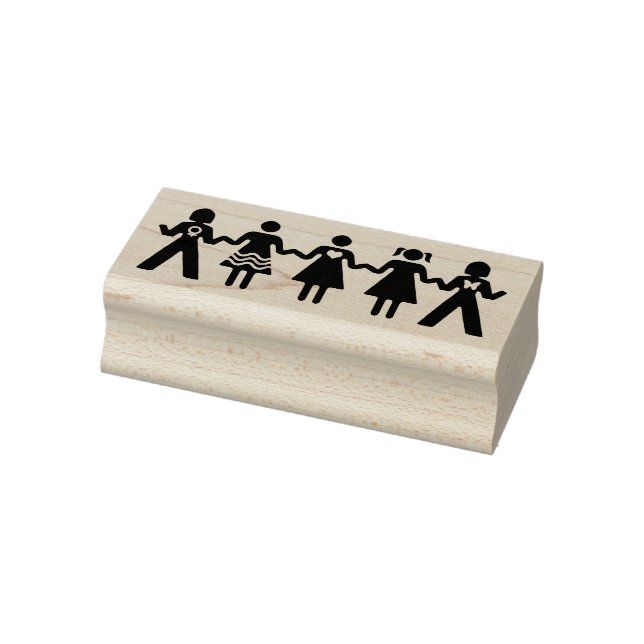 Girl Power Rubber Stamp (Stamp)