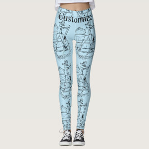Girl Power Sculling Boat Thunder_Cove Leggings