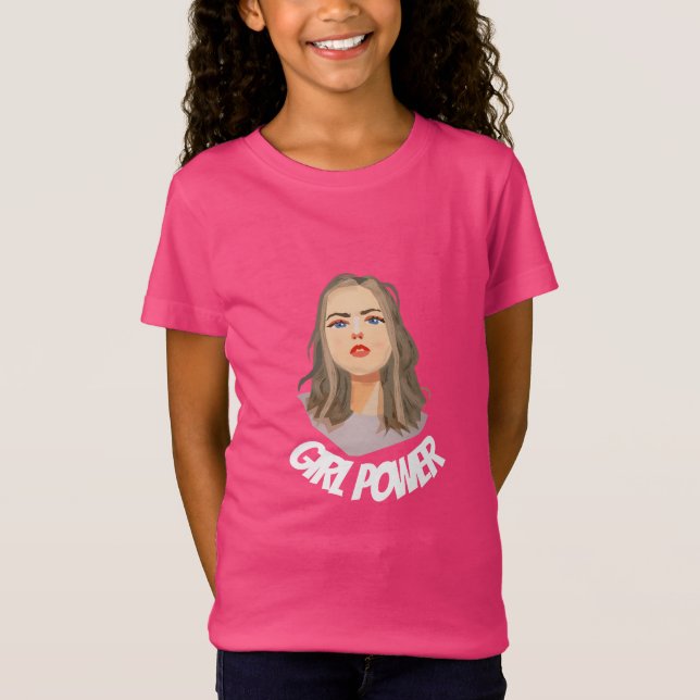 Girl Power Sign T-Shirt (Front)