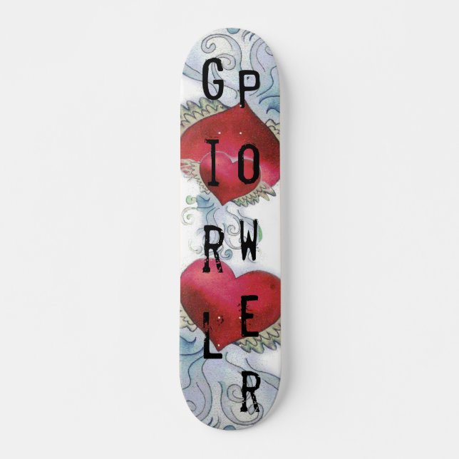 Girl Power - Skateboard Deck (Front)
