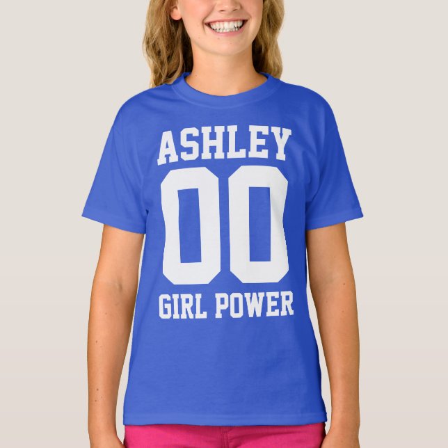 Girl Power Sports T-Shirt (Front)
