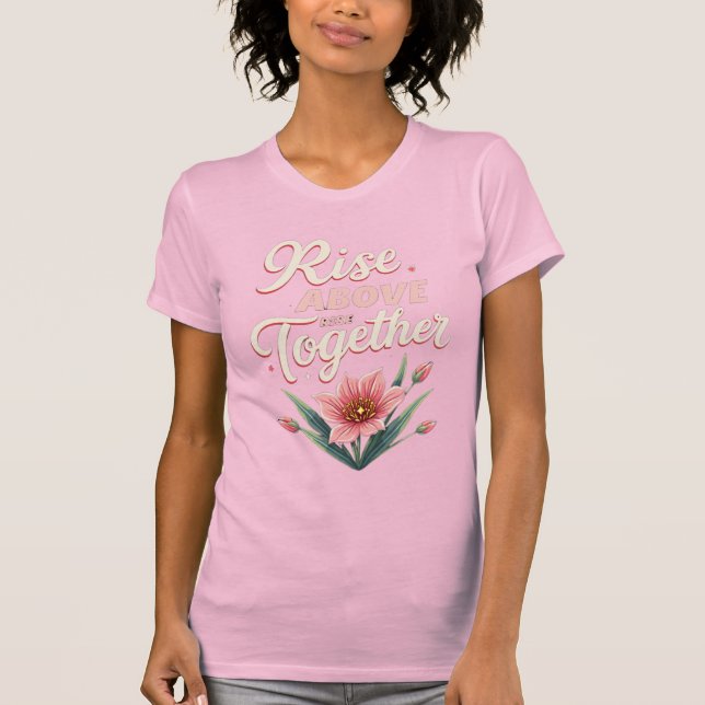 Girl Power: Strong, Bold, Unstoppable Pink T-Shirt (Front)