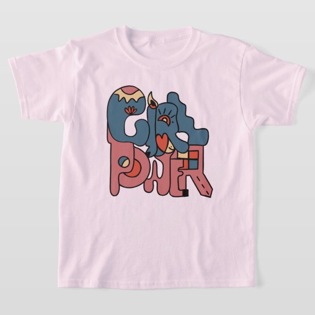 Girl Power T-Shirt (Laydown)
