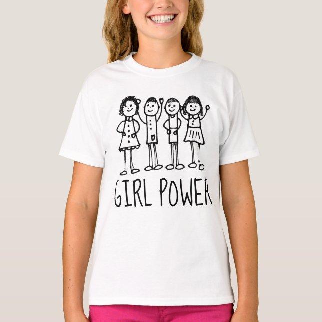 GIRL POWER T-shirts (Front)
