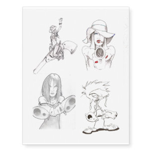 Girl Power Temporary Tattoos