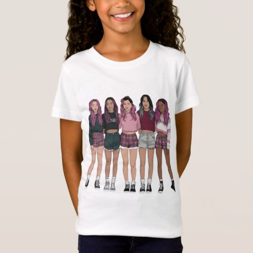 Girl Power The Plaid Squad T_Shirt