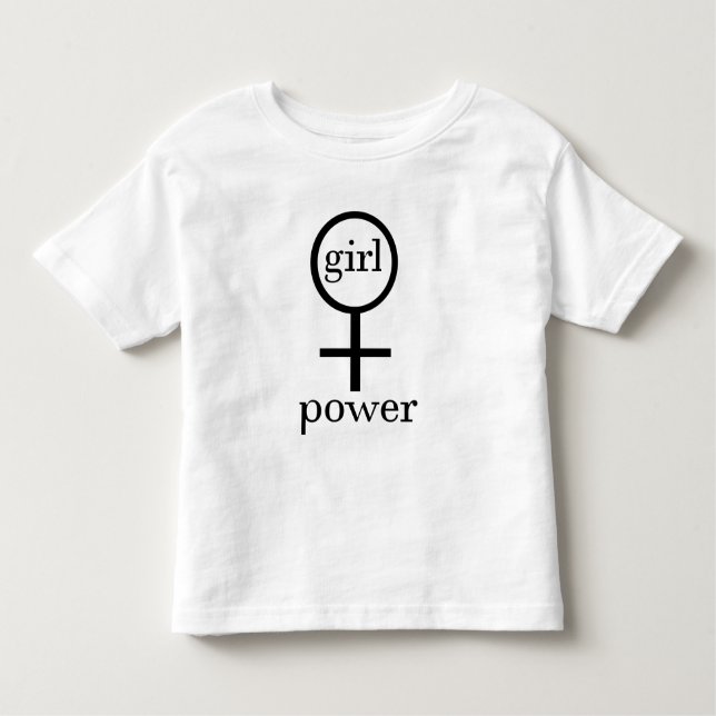 Girl Power Toddler T-shirt (Front)
