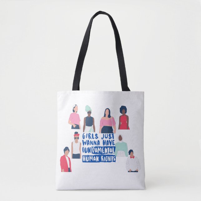 Girl Power Tote Bag (Front)