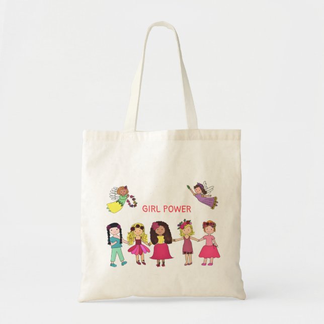 Girl Power Tote Bag (Front)