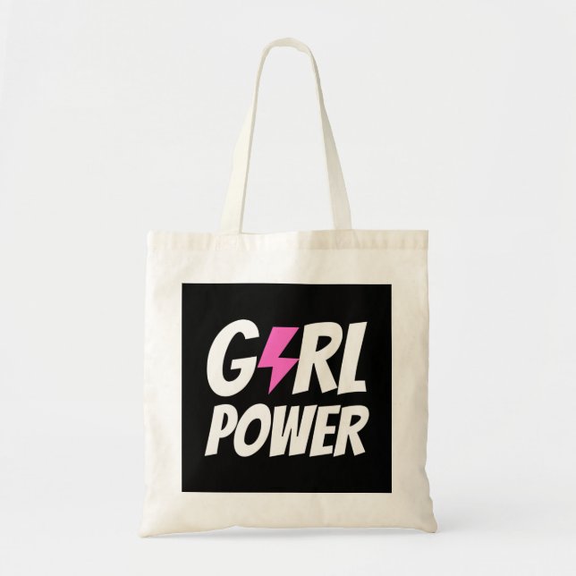 Girl Power Tote Bag (Front)