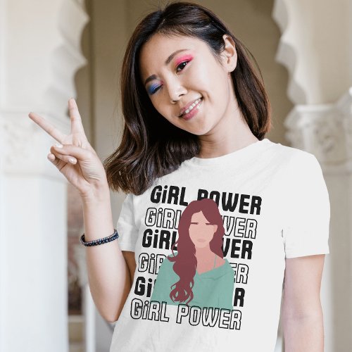 Girl power Vintage graphic female empowement T_Shirt
