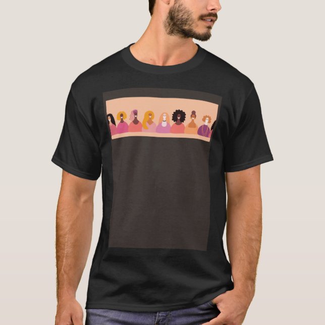 Girl Power We are all one and the Same Women Power T-Shirt (Front)