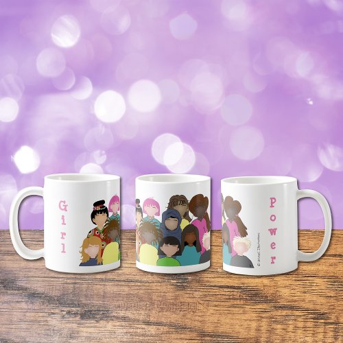 Girl Power  Women Celebration coffee mug