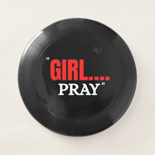 Girl Pray T-Shirt Faith Based Christian Shirt fo Wham-O Frisbee